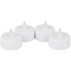 LED-Teelichter - 4 Stück