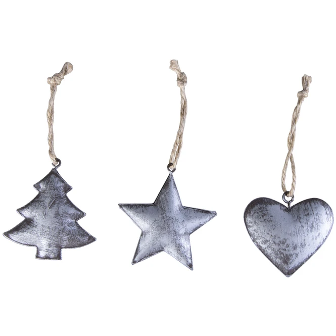 Dekohänger - Weihnachtsmotive - 6 Teile 1 Dekohänger - Weihnachtsmotive - 6 Teile