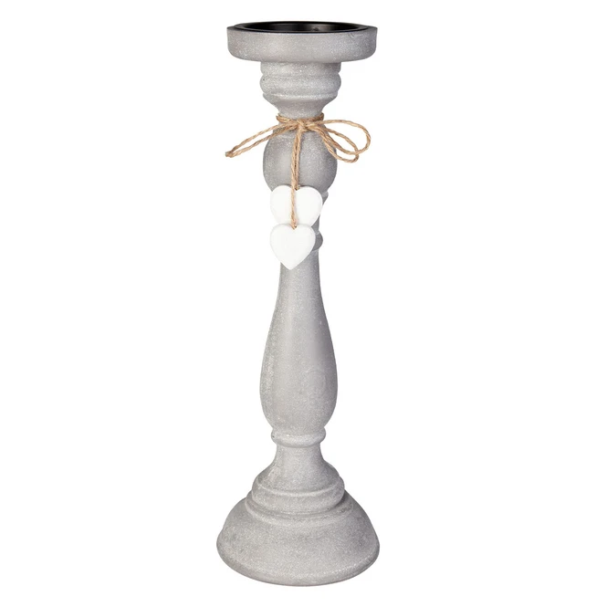 Kerzenständer - Aus Holz - Ca. 11,5 X 11,5 X 37 Cm 1 Kerzenständer - Aus Holz - Ca. 11,5 X 11,5 X 37 Cm