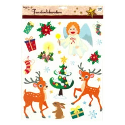 Fensterbild - Weihnachten - 1 Bogen -Rofu 198459 5