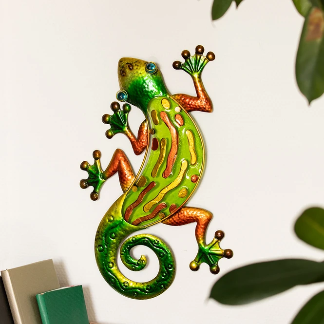 Wanddeko - Salamander - Ca. 27 X 3 X 43 Cm - 1 Stück 1 Wanddeko - Salamander - Ca. 27 X 3 X 43 Cm - 1 Stück