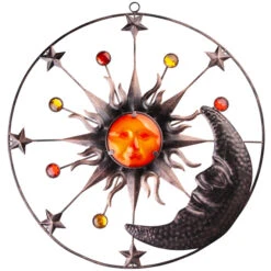 Wanddeko - Sonne, Mond Und Sterne - Ø = 51 Cm