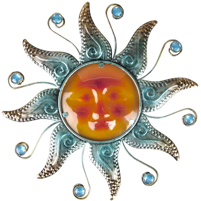 Wanddeko - Sonne - Ø = Ca. 38,5 Cm - 1 Stück 3 Wanddeko - Sonne - Ø = Ca. 38,5 Cm - 1 Stück – Bild 3