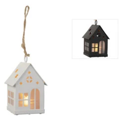 LED-Dekohänger - Haus - Ca. 6 X 6 X 10 Cm - 1 Stück