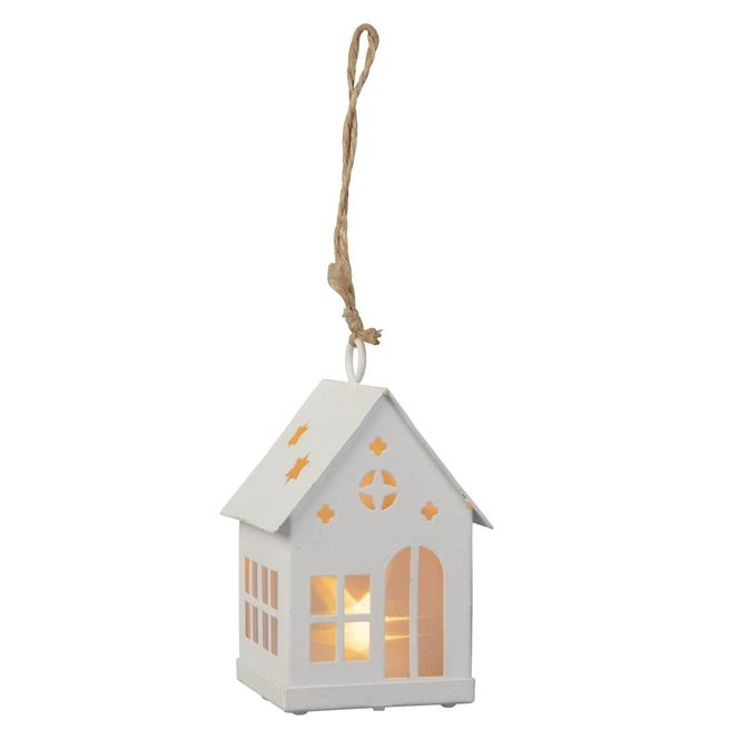 LED-Dekohänger - Haus - Ca. 6 X 6 X 10 Cm - 1 Stück 2 LED-Dekohänger - Haus - Ca. 6 X 6 X 10 Cm - 1 Stück – Bild 2