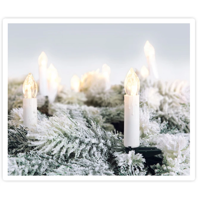 LED-Kerzen - 1,5 X 10,5 Cm - 10 Stück 2 LED-Kerzen - 1,5 X 10,5 Cm - 10 Stück – Bild 2