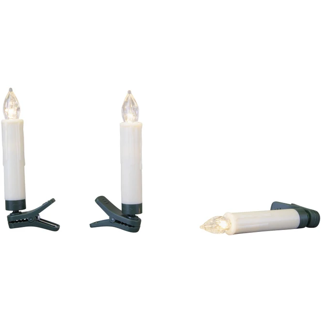 LED-Kerzen - 1,5 X 10,5 Cm - 10 Stück 3 LED-Kerzen - 1,5 X 10,5 Cm - 10 Stück – Bild 3