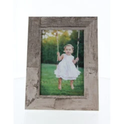 Bilderrahmen Grau/braun - Aus Holz - Ca. 15 X 1 X 20 Cm