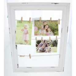 Bilderrahmen Weiß - Aus Holz - Ca. 38 X 1,5 X 48 Cm