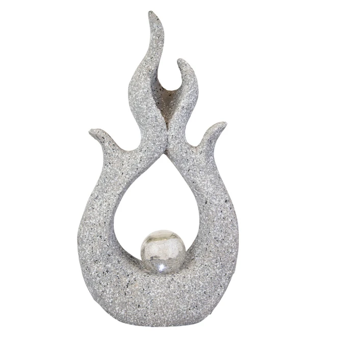 Solar-Standdeko - Flammen - Ca. 27,5 X 13 X 51 Cm 1 Solar-Standdeko - Flammen - Ca. 27,5 X 13 X 51 Cm