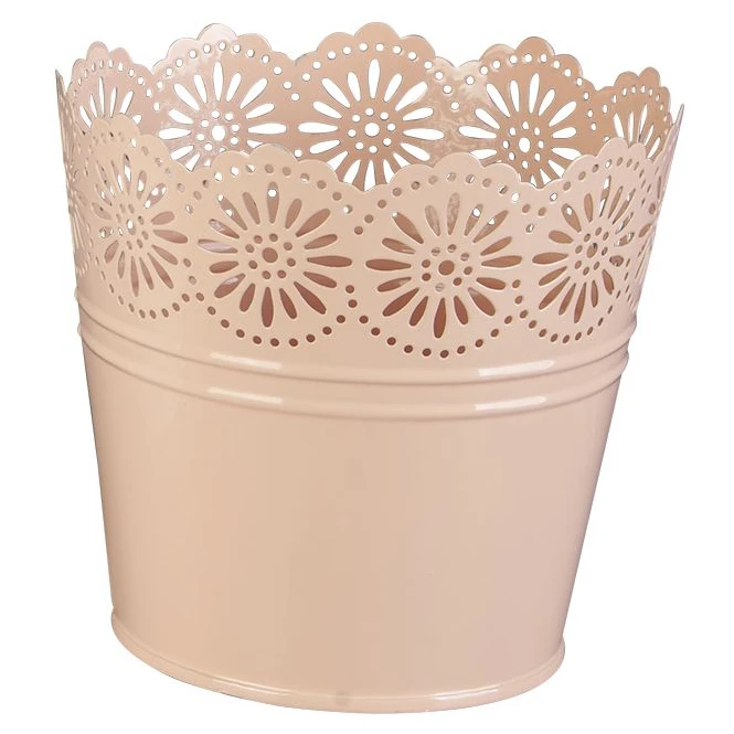 Pflanztopf - Spitze - Apricot - Verschiedene Größen 2 Pflanztopf - Spitze - Apricot - Verschiedene Größen – Bild 2
