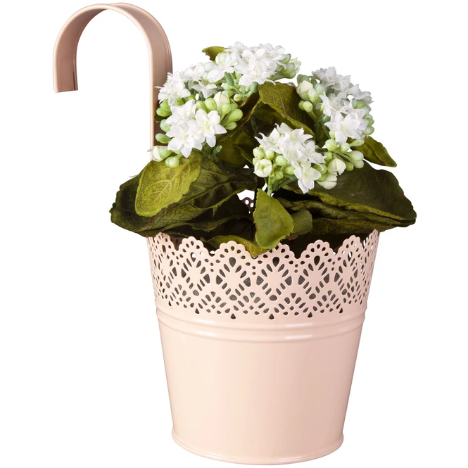 Pflanztopf Zum Hängen - Spitze - 14 X 10 X 12,5 Cm - Verschiedene Farben 4 Pflanztopf Zum Hängen - Spitze - 14 X 10 X 12,5 Cm - Verschiedene Farben – Bild 4