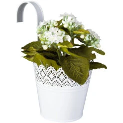 Pflanztopf Zum Hängen - Spitze - 14 X 10 X 12,5 Cm - Verschiedene Farben 13 Pflanztopf Zum Hängen - Spitze - 14 X 10 X 12,5 Cm - Verschiedene Farben -Rofu 214291 2