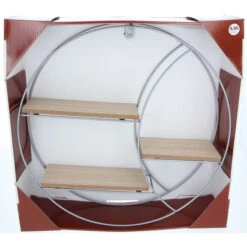 Wanddeko - Regal - Ø = 40 Cm - 1 Stück 5 Wanddeko - Regal - Ø = 40 Cm - 1 Stück -Rofu 216664 21