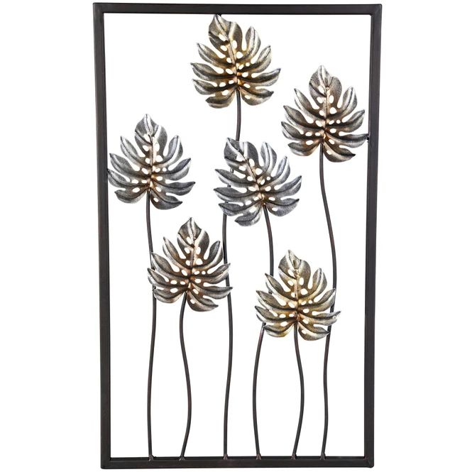 Wanddeko - Philodendronblätter - 30 X 1,5 X 50 Cm 2 Wanddeko - Philodendronblätter - 30 X 1,5 X 50 Cm – Bild 2