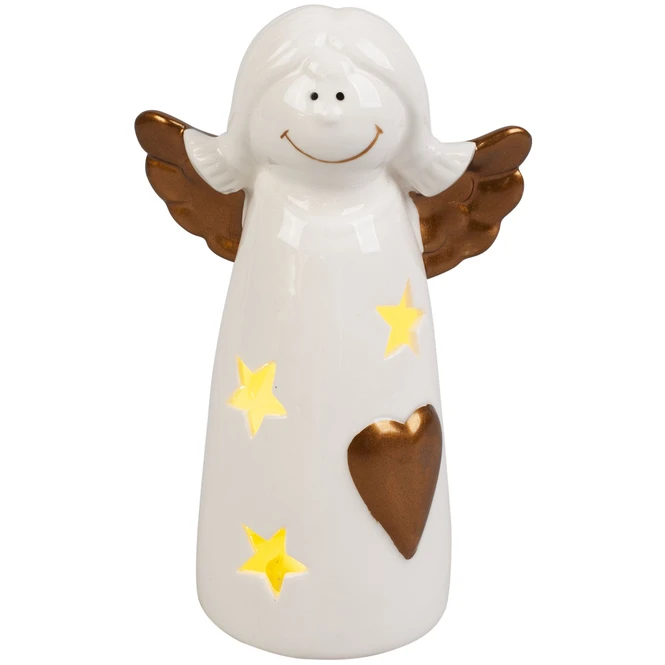 Engel - Aus Keramik - Ca. 10,5 X 7 X 16,5 Cm 2 Engel - Aus Keramik - Ca. 10,5 X 7 X 16,5 Cm – Bild 2