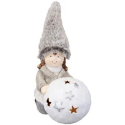 Winterkind - Aus Terrakotta - Ca. 15,5 X 10 X 24 Cm - 1 Stück 5 Winterkind - Aus Terrakotta - Ca. 15,5 X 10 X 24 Cm - 1 Stück -Rofu 218373 1