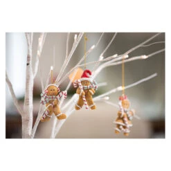 Dekohänger - Lebkuchenfigur - Aus Polyresin - Ca. 6,5 X 2,5 X 10 Cm - 1 Stück 9 Dekohänger - Lebkuchenfigur - Aus Polyresin - Ca. 6,5 X 2,5 X 10 Cm - 1 Stück -Rofu 218383 4 neu1