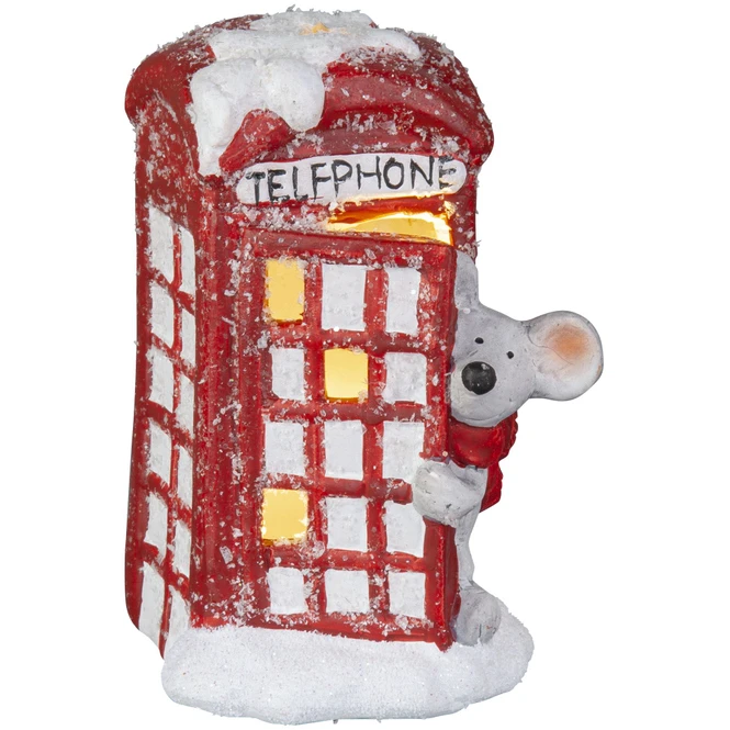 LED-Maus - Aus Keramik - Ca. 9 X 9 X 14,5 Cm 1 LED-Maus - Aus Keramik - Ca. 9 X 9 X 14,5 Cm