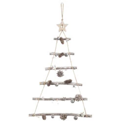 Dekohänger - Baum - Aus Holz - Ca. 65 X 40 Cm