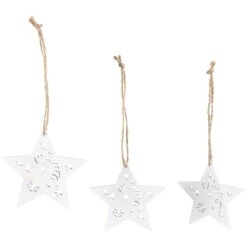 Dekohänger - Sterne - Aus Holz - Ø = Ca. 5 Cm - 15 Stück 9 Dekohänger - Sterne - Aus Holz - Ø = Ca. 5 Cm - 15 Stück -Rofu 219182 1