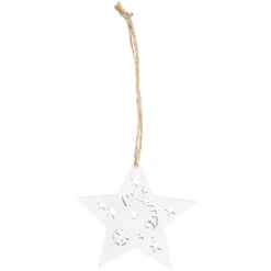 Dekohänger - Sterne - Aus Holz - Ø = Ca. 5 Cm - 15 Stück
