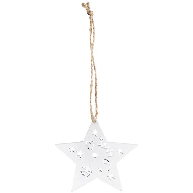 Dekohänger - Sterne - Aus Holz - Ø = Ca. 5 Cm - 15 Stück 2 Dekohänger - Sterne - Aus Holz - Ø = Ca. 5 Cm - 15 Stück – Bild 2