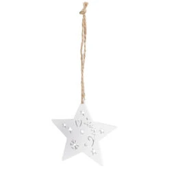 Dekohänger - Sterne - Aus Holz - Ø = Ca. 5 Cm - 15 Stück 8 Dekohänger - Sterne - Aus Holz - Ø = Ca. 5 Cm - 15 Stück -Rofu 219182 4