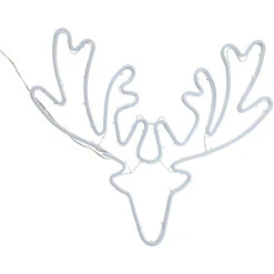 LED-Rentierkopf - 65 X 55 Cm 5 LED-Rentierkopf - 65 X 55 Cm -Rofu 219377 1