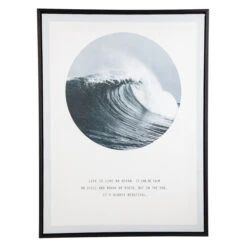 Canvasbild - Welle - Ca. 45 X 60 X 3 Cm