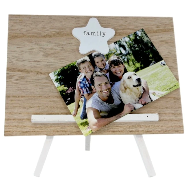 Bilderrahmen - Family - Aus Holz - Ca. 23 X 2,5 X 23,5 Cm 1 Bilderrahmen - Family - Aus Holz - Ca. 23 X 2,5 X 23,5 Cm