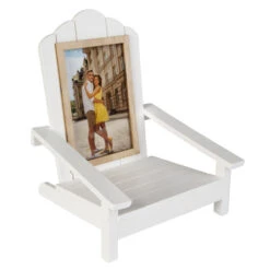 Bilderrahmen - Stuhl - Aus Holz - Ca. 19 X 18 X 23 Cm