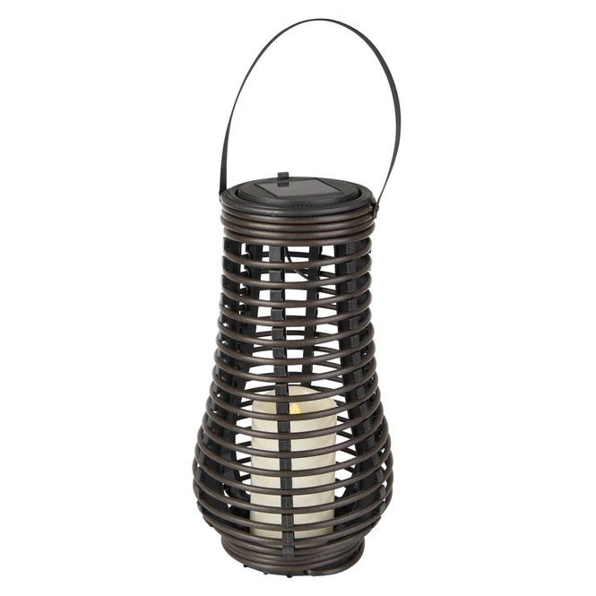 LED-Solarlaterne - Ca. 16 X 26 X 36 Cm 2 LED-Solarlaterne - Ca. 16 X 26 X 36 Cm – Bild 2