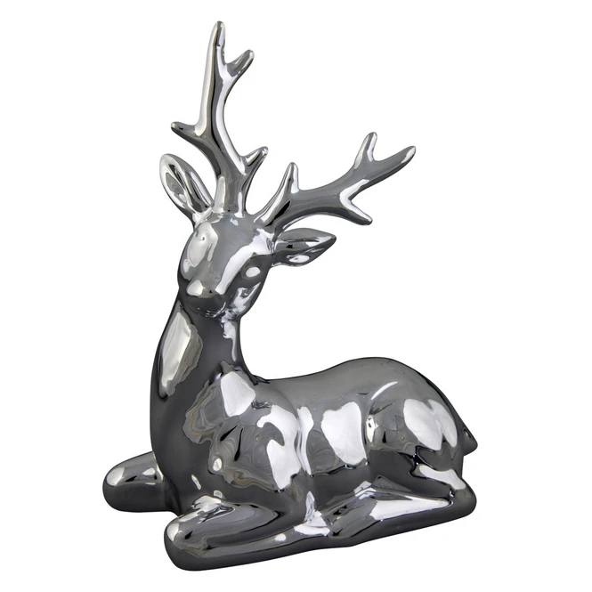 Hirsch - Aus Keramik - Ca. 11 X 5 X 13,5 Cm - 1 Stück 2 Hirsch - Aus Keramik - Ca. 11 X 5 X 13,5 Cm - 1 Stück – Bild 2