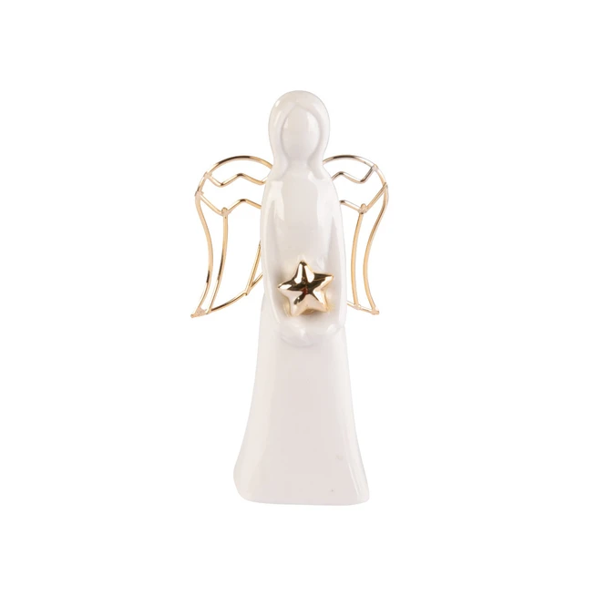 Engel - Klein - Aus Keramik - 7 X 4 X 15,5 Cm 2 Engel - Klein - Aus Keramik - 7 X 4 X 15,5 Cm – Bild 2