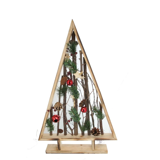 Rahmen Baumsilhouette - Dekoriert - Ca. 61 X 38 Cm 1 Rahmen Baumsilhouette - Dekoriert - Ca. 61 X 38 Cm