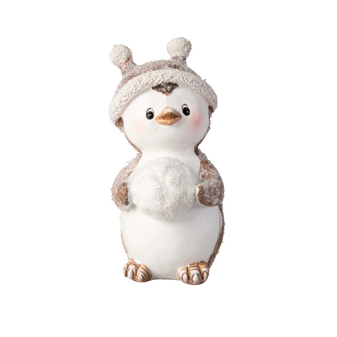 Pinguin - Aus Polyresin - Ca. 10,5 X 7 X 15 Cm - 1 Stück 1 Pinguin - Aus Polyresin - Ca. 10,5 X 7 X 15 Cm - 1 Stück