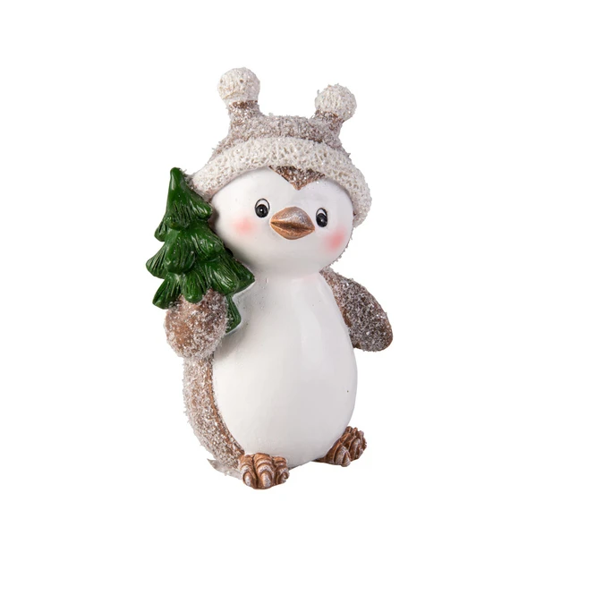 Pinguin - Aus Polyresin - Ca. 10,5 X 7 X 15 Cm - 1 Stück 3 Pinguin - Aus Polyresin - Ca. 10,5 X 7 X 15 Cm - 1 Stück – Bild 3