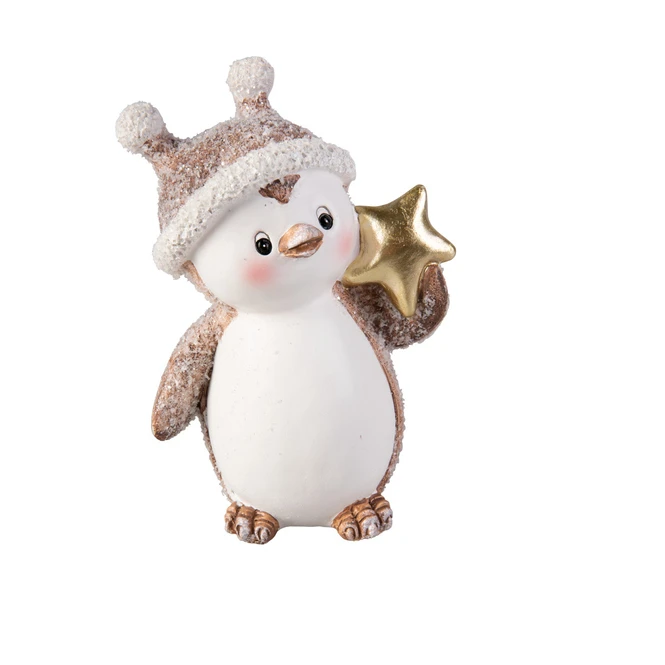 Pinguin - Aus Polyresin - Ca. 10,5 X 7 X 15 Cm - 1 Stück 2 Pinguin - Aus Polyresin - Ca. 10,5 X 7 X 15 Cm - 1 Stück – Bild 2