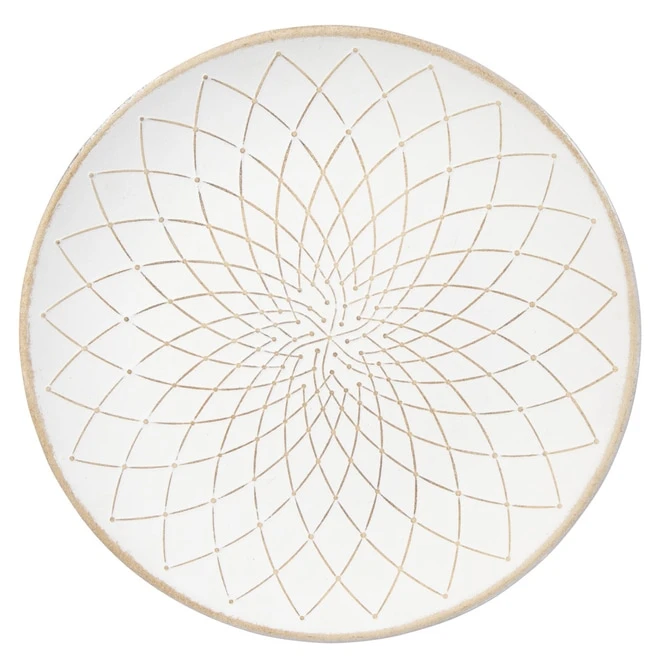 Dekoteller - Aus Holz - Ø = Ca. 40 3 Dekoteller - Aus Holz - Ø = Ca. 40 – Bild 3