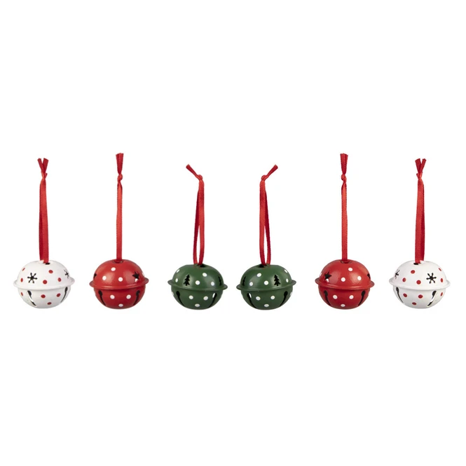 Deko-Glöckchen - Ø = Ca. 4 Cm - 6 Stück - 1 Set 4 Deko-Glöckchen - Ø = Ca. 4 Cm - 6 Stück - 1 Set – Bild 4