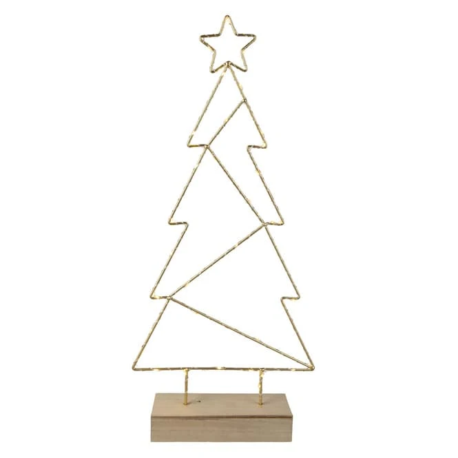 LED-Standdeko - Baum - Ca. 26 X 7 X 57 Cm 1 LED-Standdeko - Baum - Ca. 26 X 7 X 57 Cm