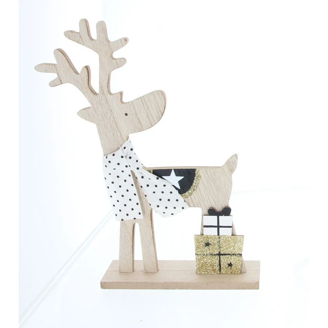 Rentier Stehend - Ca. 16 X 5 X 27 Cm 1 Rentier Stehend - Ca. 16 X 5 X 27 Cm
