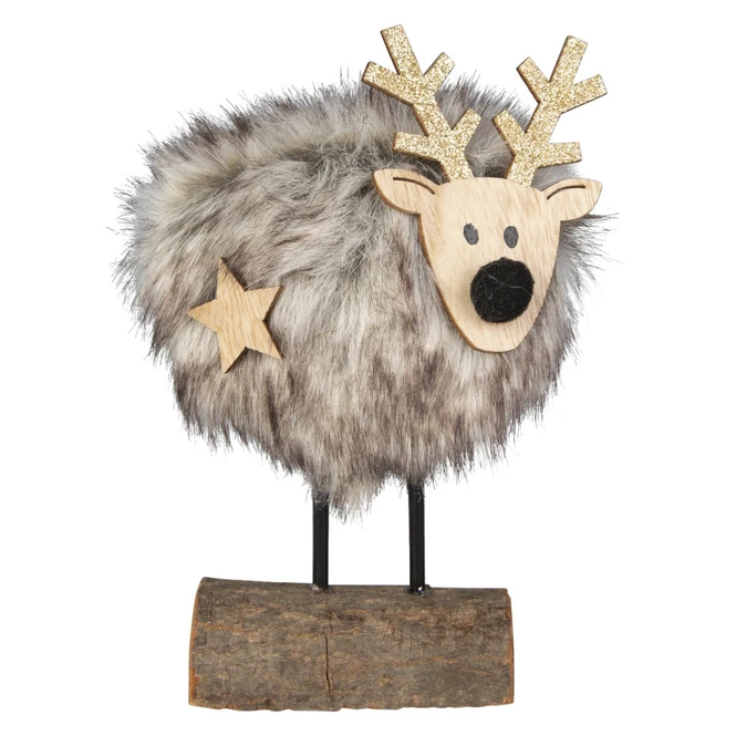 Rentier - Aus Holz - Ca. 8,5 X 4,5 X 15,5 Cm 1 Rentier - Aus Holz - Ca. 8,5 X 4,5 X 15,5 Cm