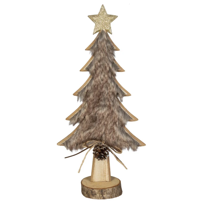 Dekobaum - Aus Holz - Ca. 17,5 X 7 X 36 Cm 1 Dekobaum - Aus Holz - Ca. 17,5 X 7 X 36 Cm