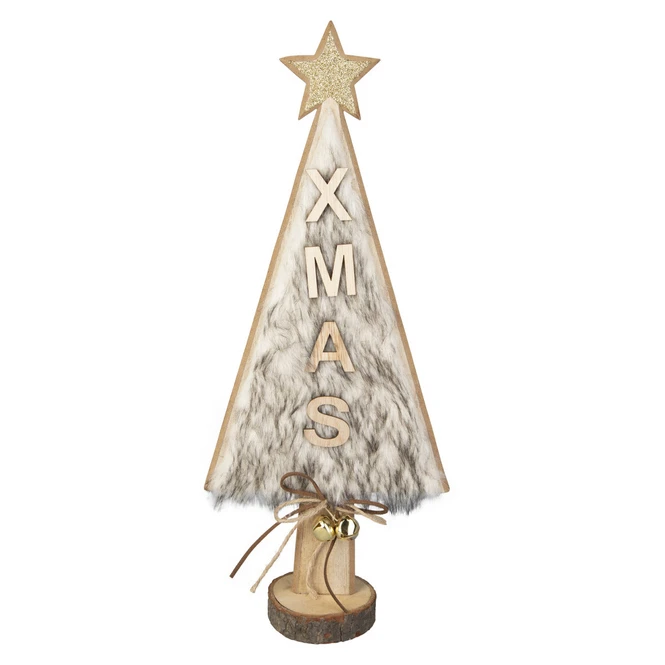 Dekobaum - Aus Holz - Ca. 17,5 X 7,5 X 42 Cm 1 Dekobaum - Aus Holz - Ca. 17,5 X 7,5 X 42 Cm