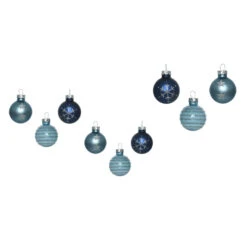 Christbaumkugeln - Winter Joy - Ø = Ca. 3 Cm - 9 Stück