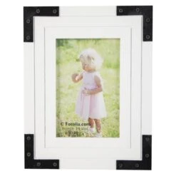 Bilderrahmen - Aus Holz - Ca. 18 X 1 X 23 Cm - Weiß
