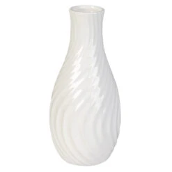 Vase - Aus Dolomit - Ca. 11,5 X 11,5 X 24,5 Cm