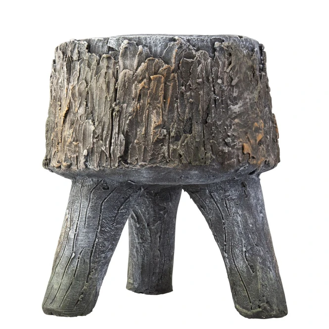 Pflanztopf Baumstamm - Aus Magnesia - Ca. 24,5 X 24,5 X 27 Cm 1 Pflanztopf Baumstamm - Aus Magnesia - Ca. 24,5 X 24,5 X 27 Cm